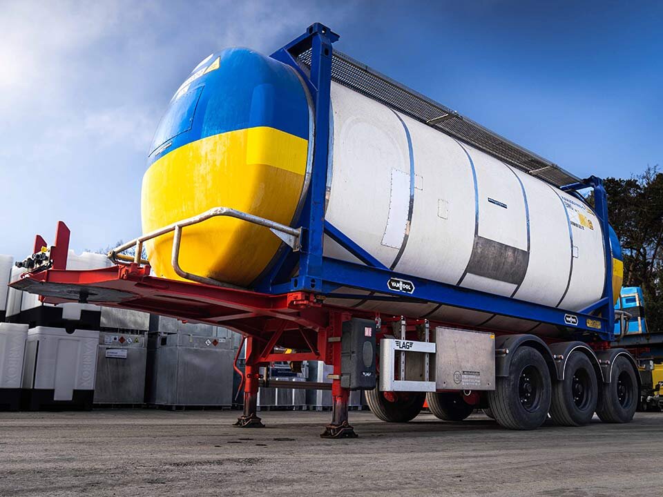 Technische Ausstattung Abwassertanks