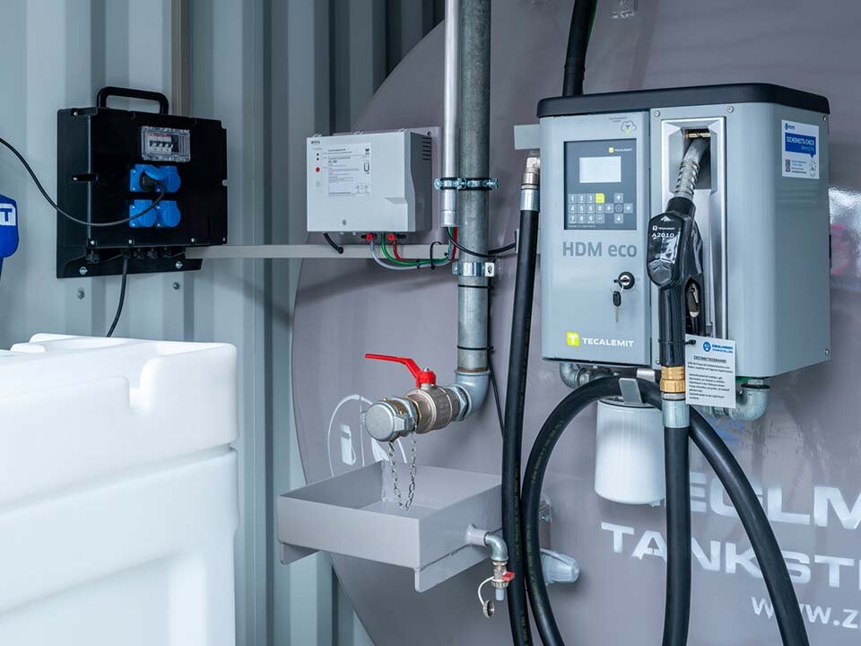 Teschnische Ausstattung FuelTainer