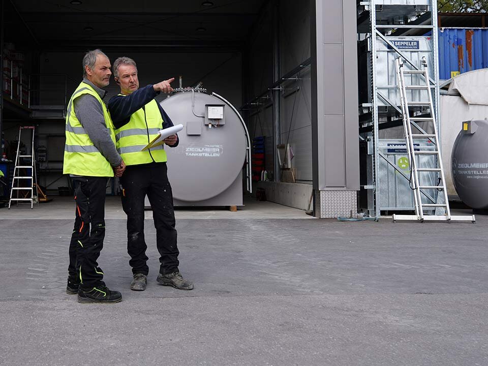 Löschwassertanks Einsatzorte