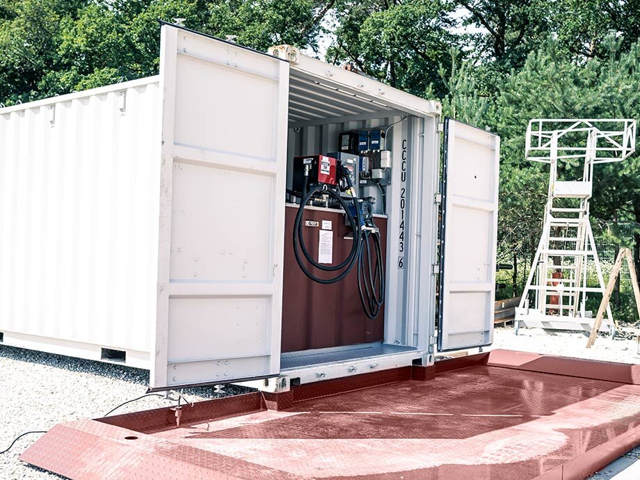 Tankstellencontainer Mieten