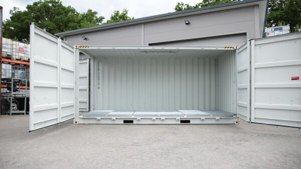 SafetyTainer XLplus 20 mieten – High-Cube SIDEDOOR Gefahrstoffcontainer nach AwSV & WHG