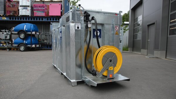Mobile Tankstelle 2.900 L mieten – Komplett-Set für Benzin & Flugkraftstoffe (ATEX & AwSV konform)