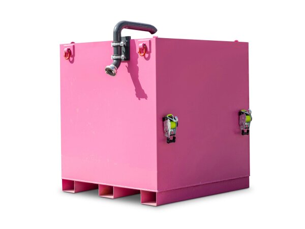 Absetzbecken 1.000 L mieten – Mobile Betonwaschstation mit Filtersack für Baustellenabwasser