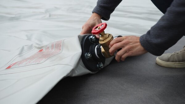 Flexitainer 35.000 L mieten – Mobiler Wassertank / Löschwasserbehälter