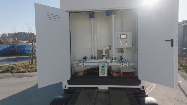 Worker Tank 25 Mobil - mobiler 25.000l Lagertank zur Miete