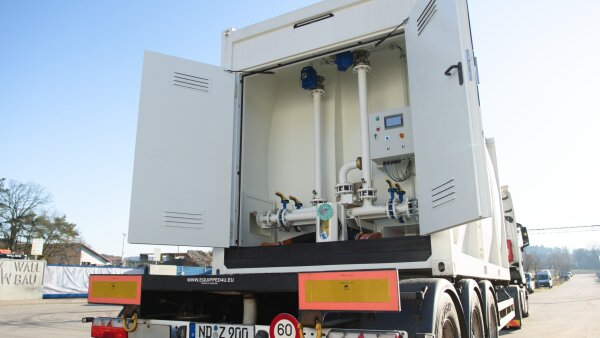 Worker Tank 25 Mobil - mobiler 25.000l Lagertank zur Miete