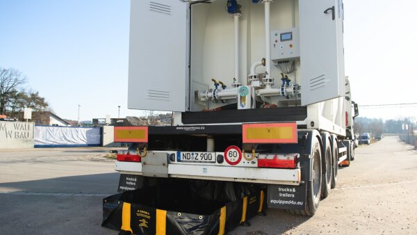 Worker Tank 25 Mobil - mobiler 25.000l Lagertank zur Miete