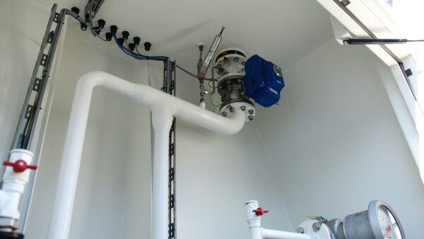 Mobiler ATEX-Tankcontainer für Flugzeug- und Hubschrauberbetankung – Benzin (A1) – ISO 20 ft – Miete