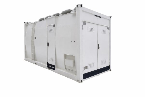 Mobiler ATEX-Tankcontainer für Flugzeug- und Hubschrauberbetankung – Benzin (A1) – ISO 20 ft – Miete
