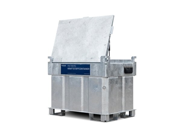 Mobile Dieseltankstelle 450 L mieten – 230V Pumpe (45 l/min), AwSV- & WHG-konform