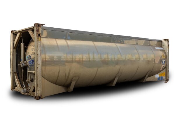 TankTainer 43.000 L mieten – Edelstahl Tankcontainer für Wasser & VE-Wasser
