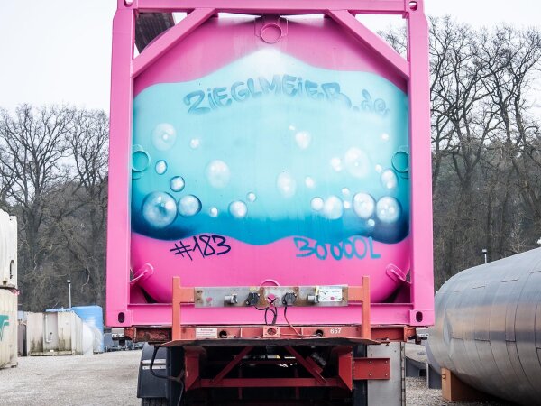 TankTainer 30.000 Liter mieten – Edelstahl Tankcontainer & mobiler Löschwassertank