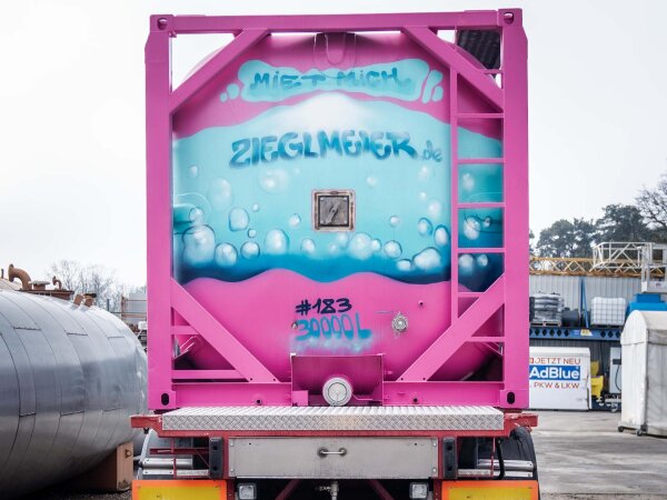 TankTainer 30.000 Liter mieten – Edelstahl Tankcontainer & mobiler Löschwassertank