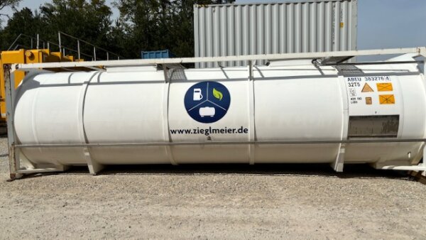 TankTainer 37.000 Liter mieten – mobiler Tankcontainer, Löschwassertank & Revisionstank für Gefahrstofflagerung
