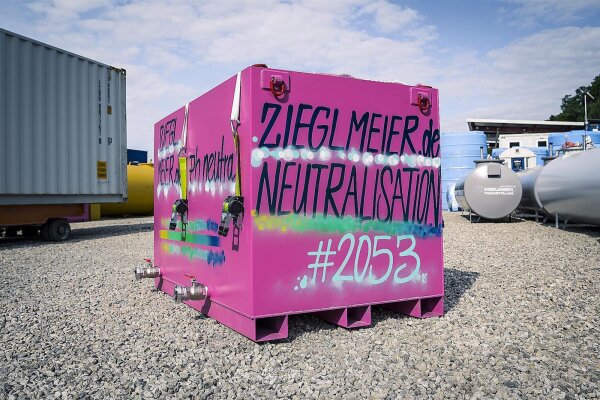 Absetzbecken 1.000 L mieten – Mobile Betonwaschstation mit pH-Neutralisation & Filtersack