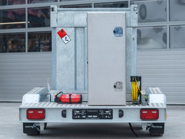 FuelTrailer 950l - mobile Tankstelle für Benzine & Jet A1 mieten