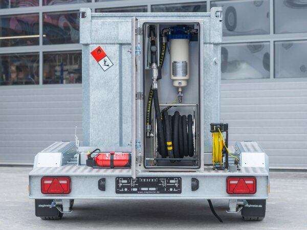 FuelTrailer 950l - mobile Tankstelle für Benzine & Jet A1 mieten