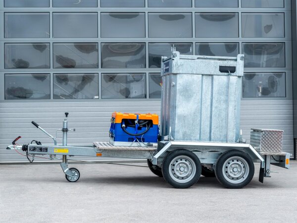 FuelTrailer 950 L mieten – Mobile Diesel- & AdBlue®-Tankstelle auf Tandemanhänger