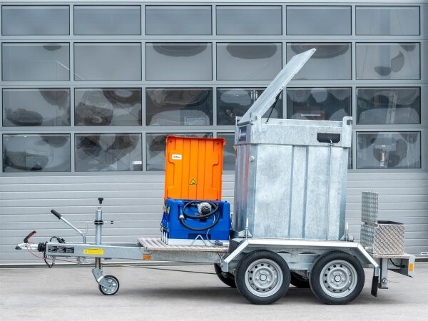 FuelTrailer 950 L mieten – Mobile Diesel- & AdBlue®-Tankstelle auf Tandemanhänger