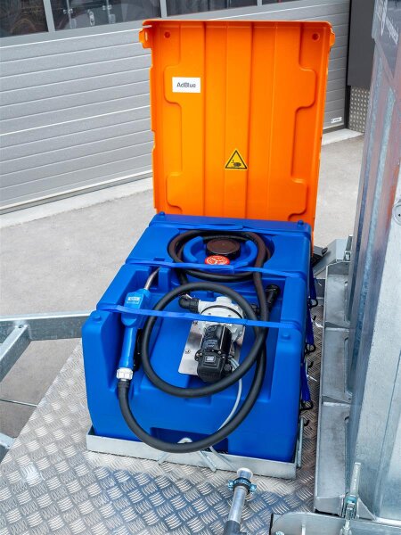 FuelTrailer 950 L mieten – Mobile Diesel- & AdBlue®-Tankstelle auf Tandemanhänger